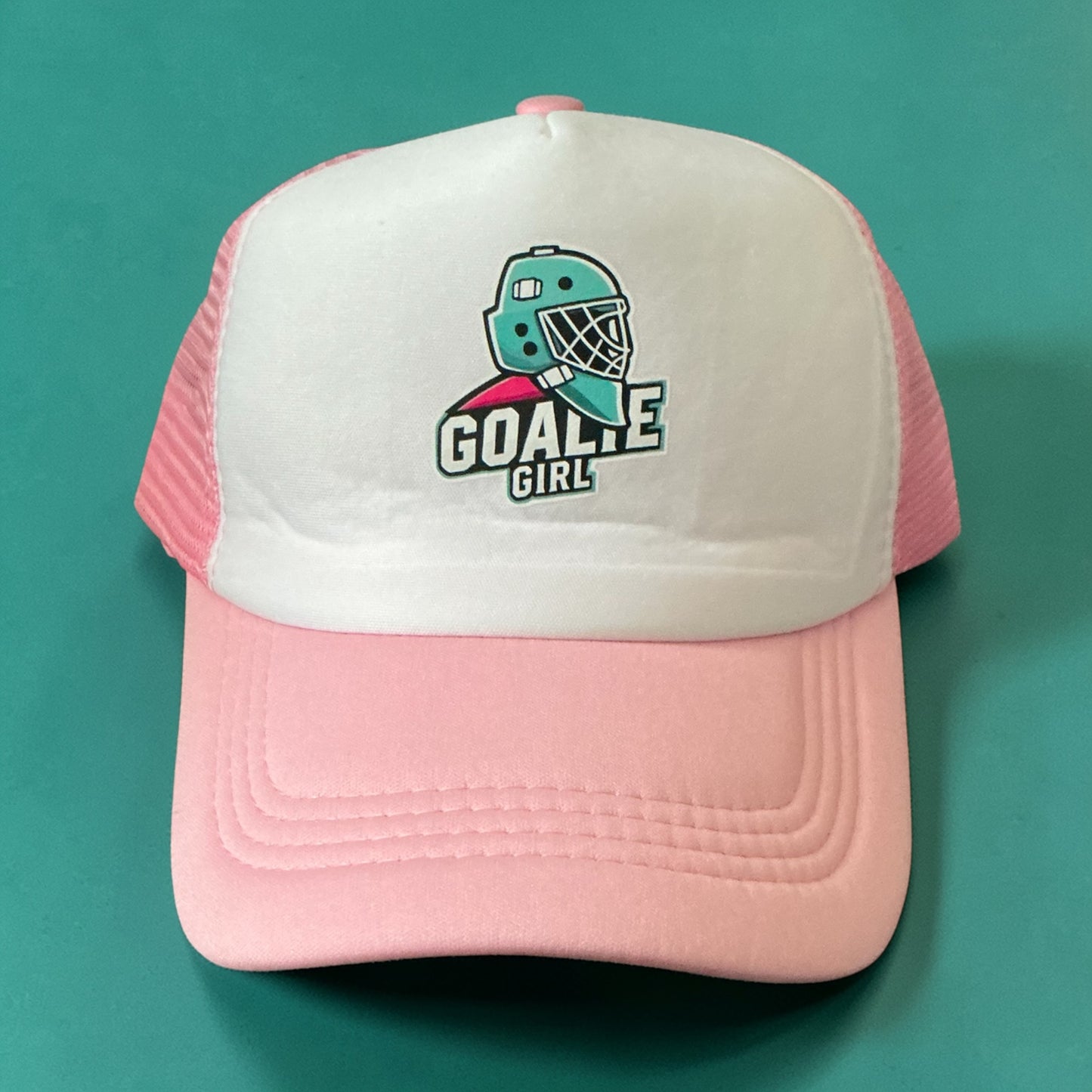 Goalie Girl trucker hat